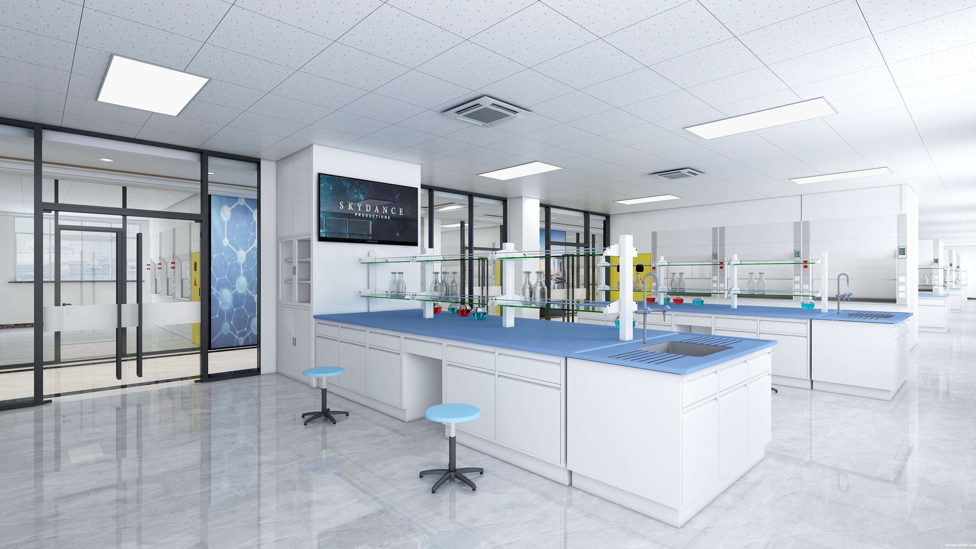 石油化工行业实验室(图1) 石油化工行业实验室(图1)